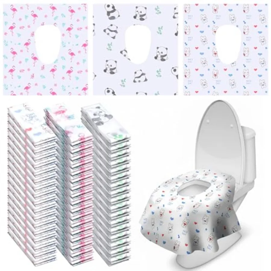 Pack Disposable Toilet Seat Covers Waterproof for Campers and Adults, Individually Wrapped for Public Restroom, Travel, Airplan
Pack Disposable Toilet Seat Covers Waterproof for Campers and Adults, Individually Wrapped for Public Restroom, Travel, Airplan
