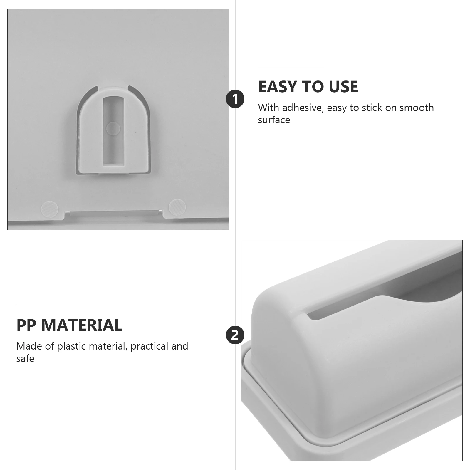 2pcs Wall Mounted Storage Box Trash Bag Holder Large Capacity Bathroom Kitchen Home ganization Plastic Easy Install
2pcs Wall Mounted Storage Box Trash Bag Holder Large Capacity Bathroom Kitchen Home ganization Plastic Easy Install