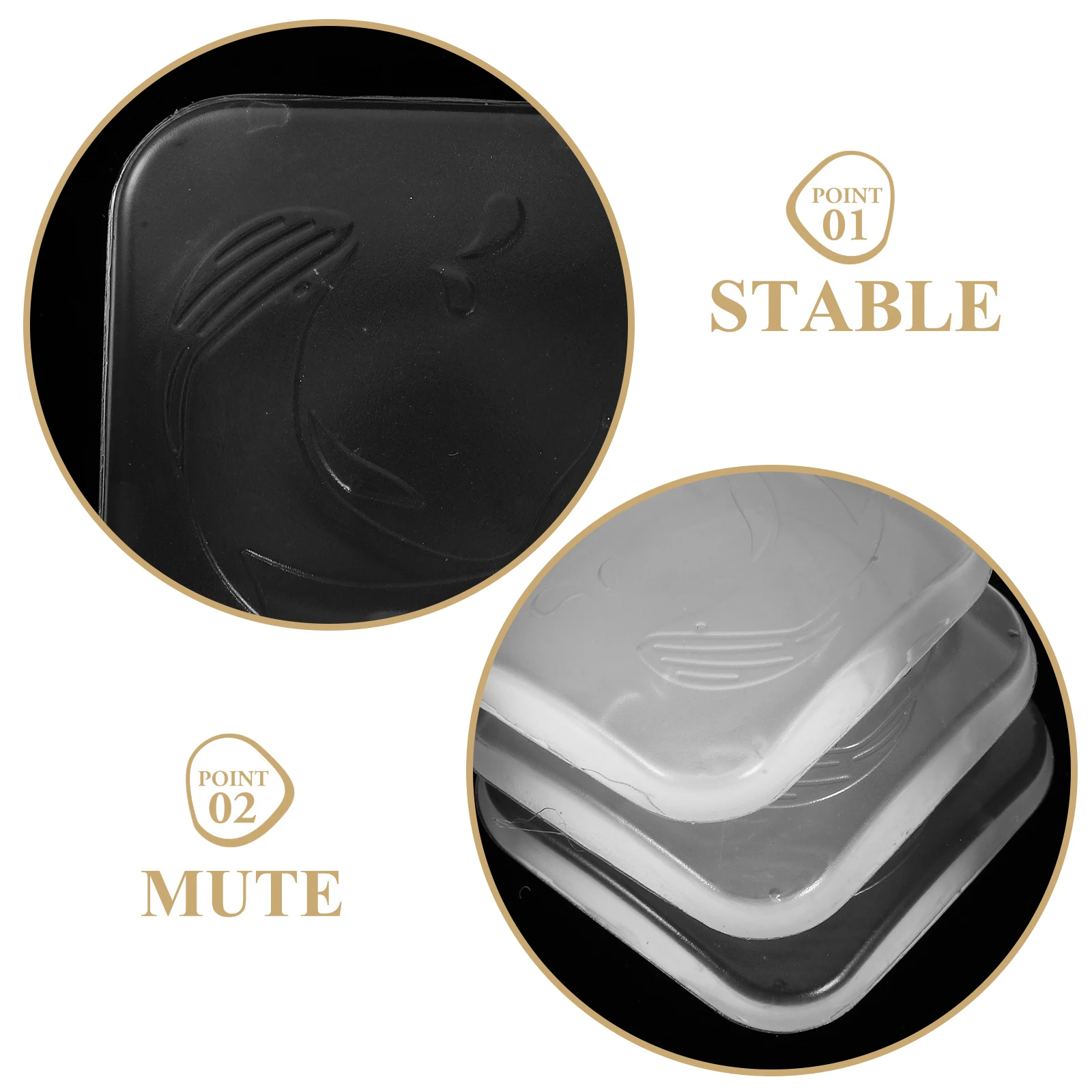 6pcs Transparent Whale Pattern Handle Bumpers Protectors Reusable Adhesive Bumper Guards Door Stoppers Strong Thick Silicone 
6pcs Transparent Whale Pattern Handle Bumpers Protectors Reusable Adhesive Bumper Guards Door Stoppers Strong Thick Silicone