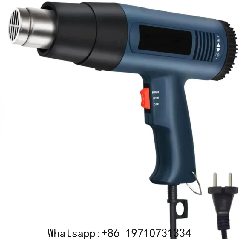 2000W Heat Gun Professional Hot Air 60-600 D 4 Nozzles for DIY Stripping Paint Shrinking PVC and Home
2000W Heat Gun Professional Hot Air 60-600 D 4 Nozzles for DIY Stripping Paint Shrinking PVC and Home