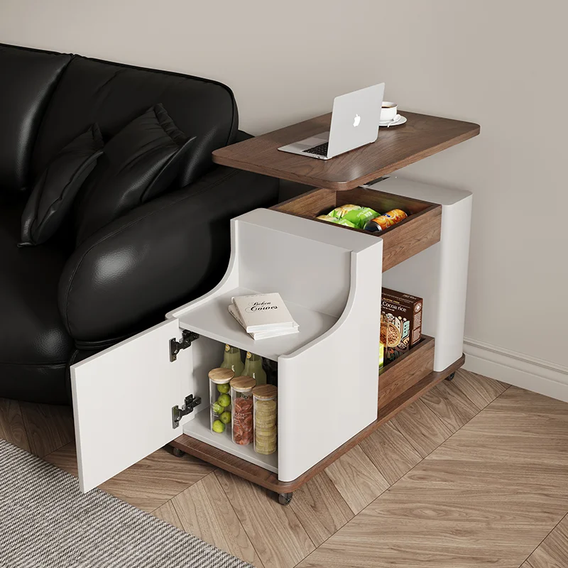 Living Room Modern Simple Movable Coffee Table Household Small Sofa Side Several Solid Wood End Tables Lifting Storage Trolley
Living Room Modern Simple Movable Coffee Table Household Small Sofa Side Several Solid Wood End Tables Lifting Storage Trolley