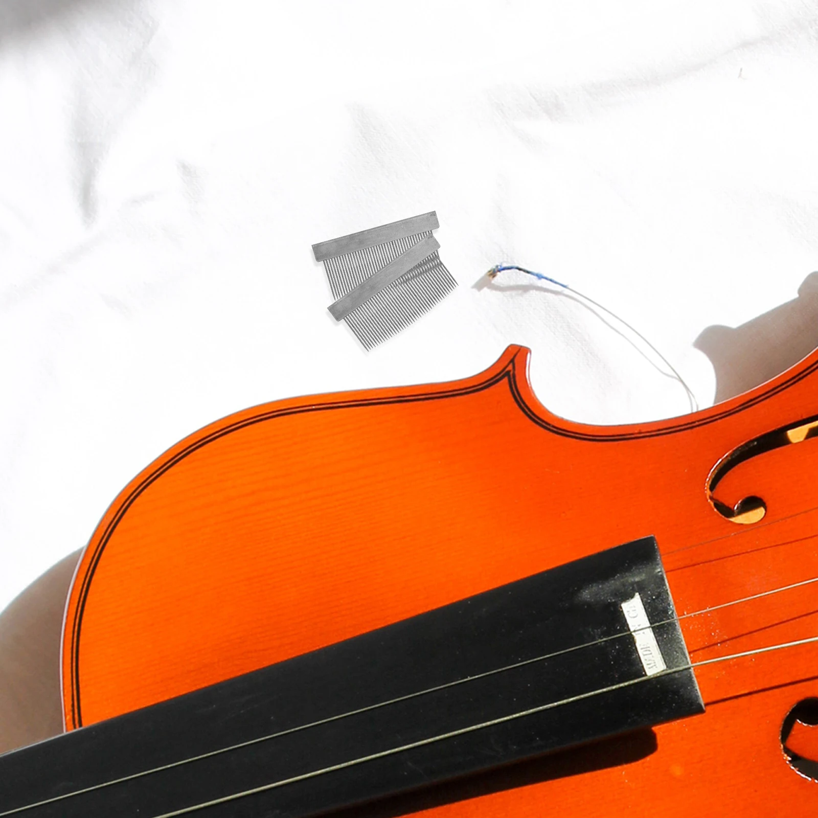 2pcs Violin Bow Hair Comb Horse Hair Combing Tool Metal Bow Comb For Violin Erhu Cello Durable Strong Easy Carry Storage
2pcs Violin Bow Hair Comb Horse Hair Combing Tool Metal Bow Comb For Violin Erhu Cello Durable Strong Easy Carry Storage