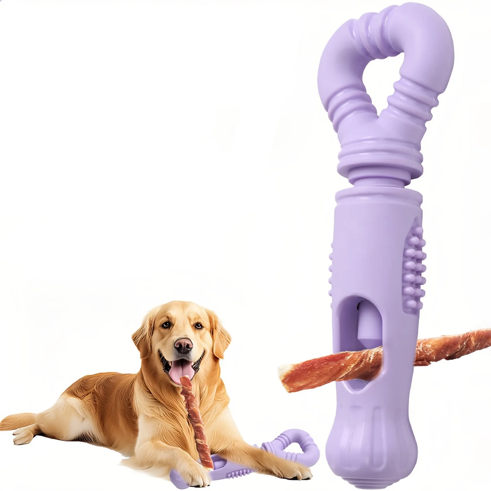 New Pet Rotating Food Container Dogs Toys Dogs Chew Stick Holder for All Breeds Easy to Clean Aviod Choking Pet Supplies 1pc
New Pet Rotating Food Container Dogs Toys Dogs Chew Stick Holder for All Breeds Easy to Clean Aviod Choking Pet Supplies 1pc
