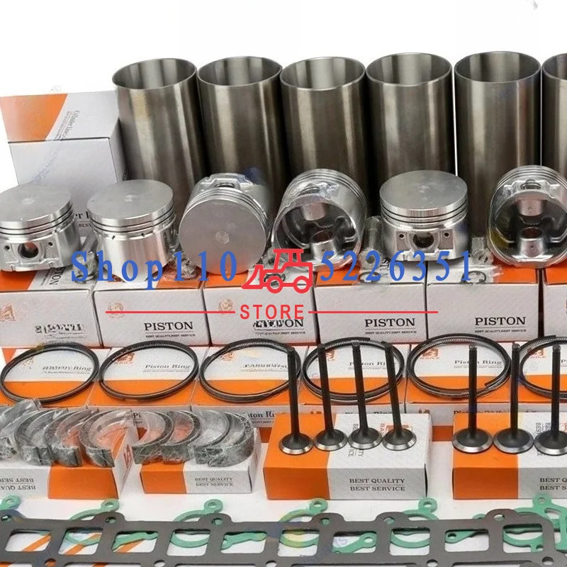 Overhaul Rebuild Kit TB42 For Piston & Piston Rings Cylinder Liner Full Gasket Set Main Bearing Intake Valve Engine Parts
Overhaul Rebuild Kit TB42 For Piston & Piston Rings Cylinder Liner Full Gasket Set Main Bearing Intake Valve Engine Parts