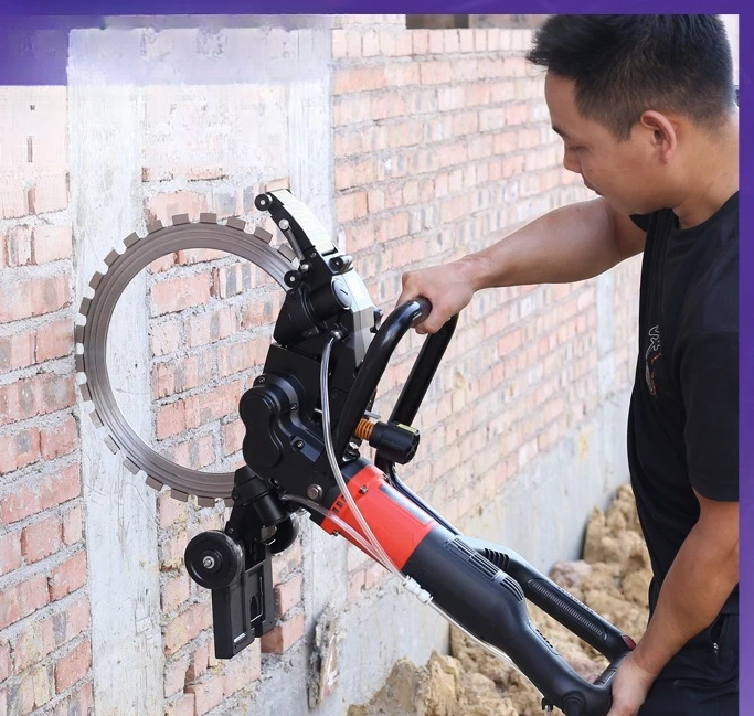 High Frequency Ring Saw Wall Cutting Machine Concrete Cement Wall Cutting Machine Door and Window Door Hole Wall Saw Machine
High Frequency Ring Saw Wall Cutting Machine Concrete Cement Wall Cutting Machine Door and Window Door Hole Wall Saw Machine
