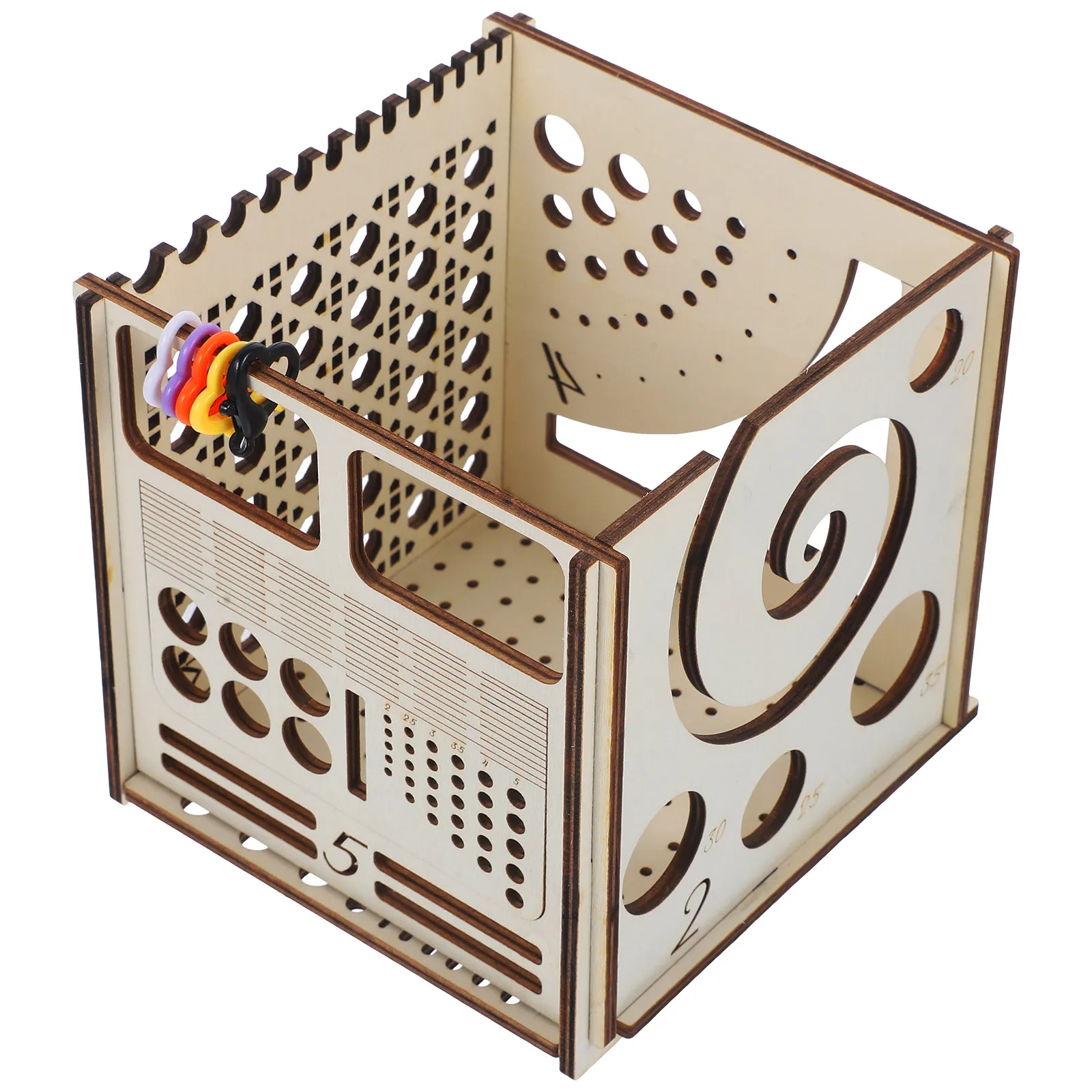 Набор для вязания: деревянный органайзер для пряжи, многофункциональная коробка для хранения инструментов и ниток, компактный, удобный для путешествий
Набор для вязания: деревянный органайзер для пряжи, многофункциональная коробка для хранения инструментов и ниток, компактный, удобный для путешествий