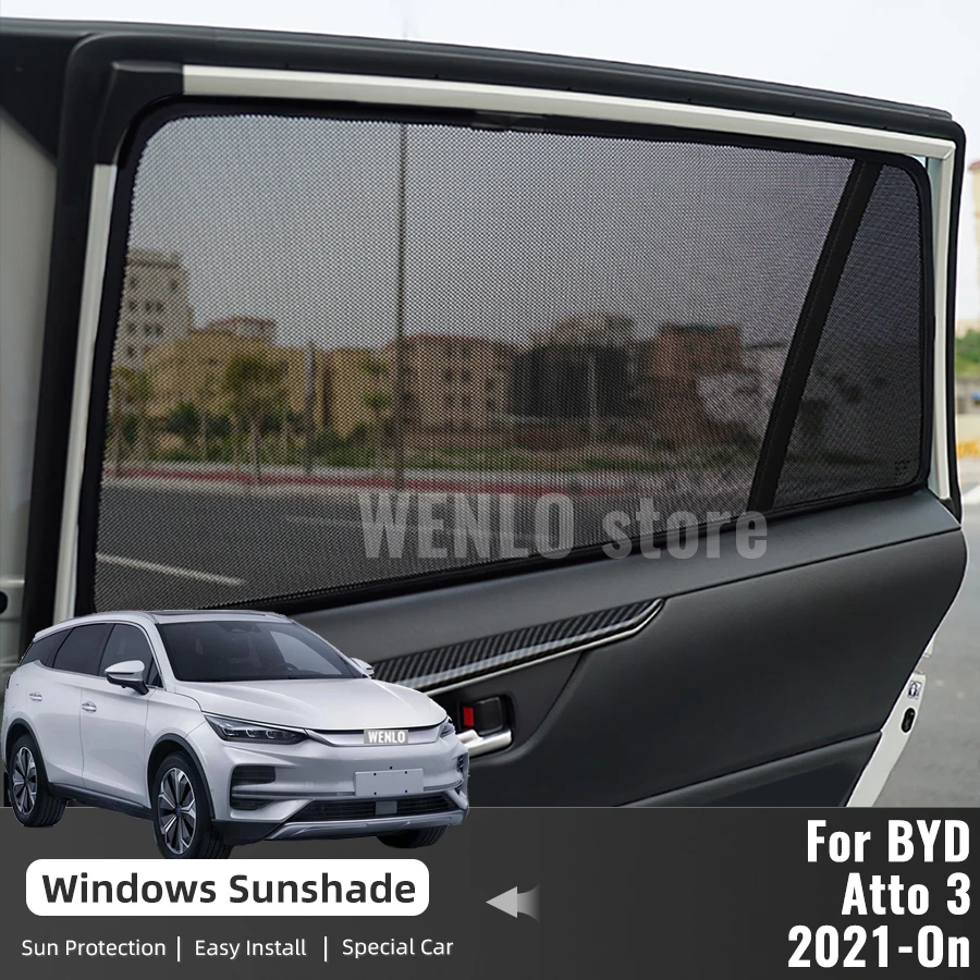 Магнитный автомобильный солнцезащитный козырек для BYD Atto 3 Yuan Plus 2022 2023, занавеска на лобовое стекло, заднее боковое стекло, солнцезащитные занавески Act 3
Магнитный автомобильный солнцезащитный козырек для BYD Atto 3 Yuan Plus 2022 2023, занавеска на лобовое стекло, заднее боковое стекло, солнцезащитные занавески Act 3