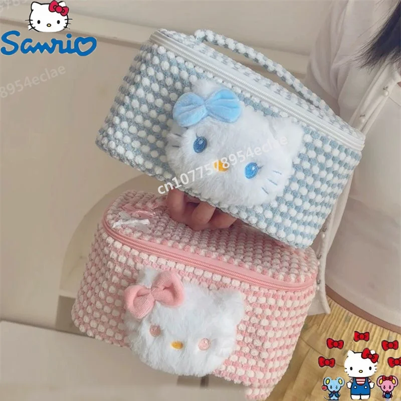 Sanrio Hello Kitty Cute Makeup Bag Girls Clutch Bag Pink Series Portable Large Capacity Storage Woven Dust Bag Christmas Gift
Sanrio Hello Kitty Cute Makeup Bag Girls Clutch Bag Pink Series Portable Large Capacity Storage Woven Dust Bag Christmas Gift