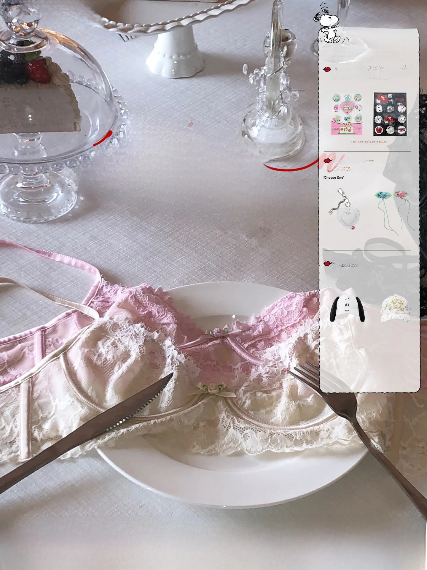 1JINN STUDIO French Style Lace Trim Gathered Bra Women's Soft Steel Ring Thin Strap Underwear Bandeau U-Neck Full Cup Bra
1JINN STUDIO French Style Lace Trim Gathered Bra Women's Soft Steel Ring Thin Strap Underwear Bandeau U-Neck Full Cup Bra