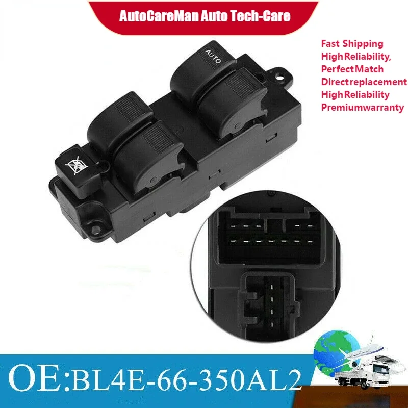 FIT For Mazda 6 03-05 BL4E-66-350AL2 Front Left Window Control Switch BL4E-66-350AL2
FIT For Mazda 6 03-05 BL4E-66-350AL2 Front Left Window Control Switch BL4E-66-350AL2