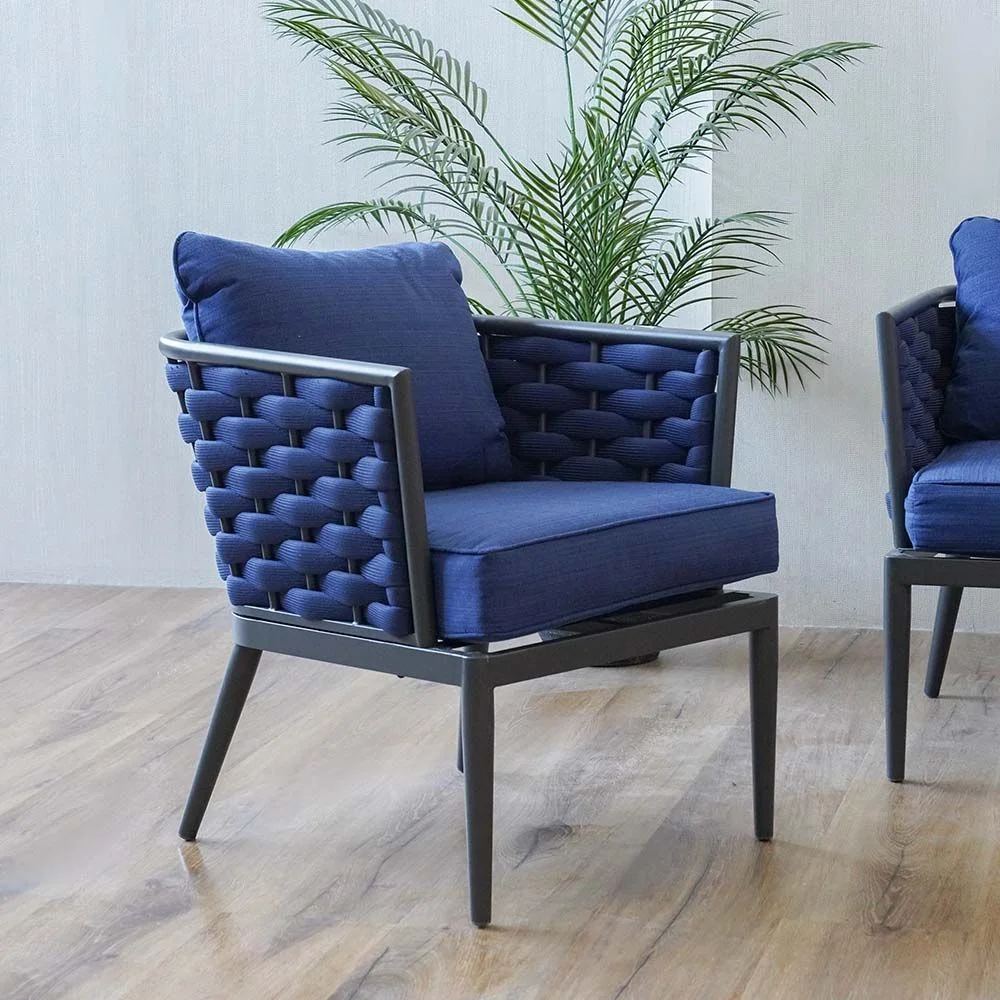 !@DWOO Iron Frame Woven Rope Outdoor Chair All Weather Patio Chair for Garden Poolside Hotel Terrace Use
!@DWOO Iron Frame Woven Rope Outdoor Chair All Weather Patio Chair for Garden Poolside Hotel Terrace Use