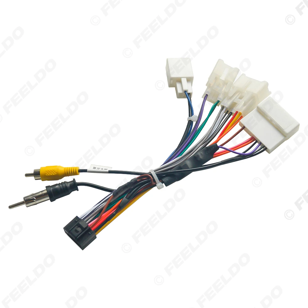 Автомобильный 16-контактный адаптер жгута проводов FEELDO для Subaru Forester 2010-2014, установочный головное устройство
Автомобильный 16-контактный адаптер жгута проводов FEELDO для Subaru Forester 2010-2014, установочный головное устройство