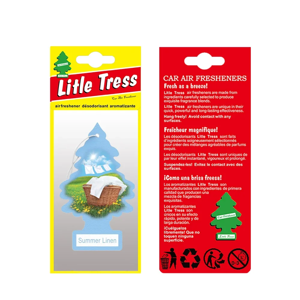 5-20 шт. освежитель воздуха для автомобиля Little Trees | Летнее белье — вдохновленное подвесное бумажное дерево для домашнего/автомобиля 
5-20 шт. освежитель воздуха для автомобиля Little Trees | Летнее белье — вдохновленное подвесное бумажное дерево для домашнего/автомобиля