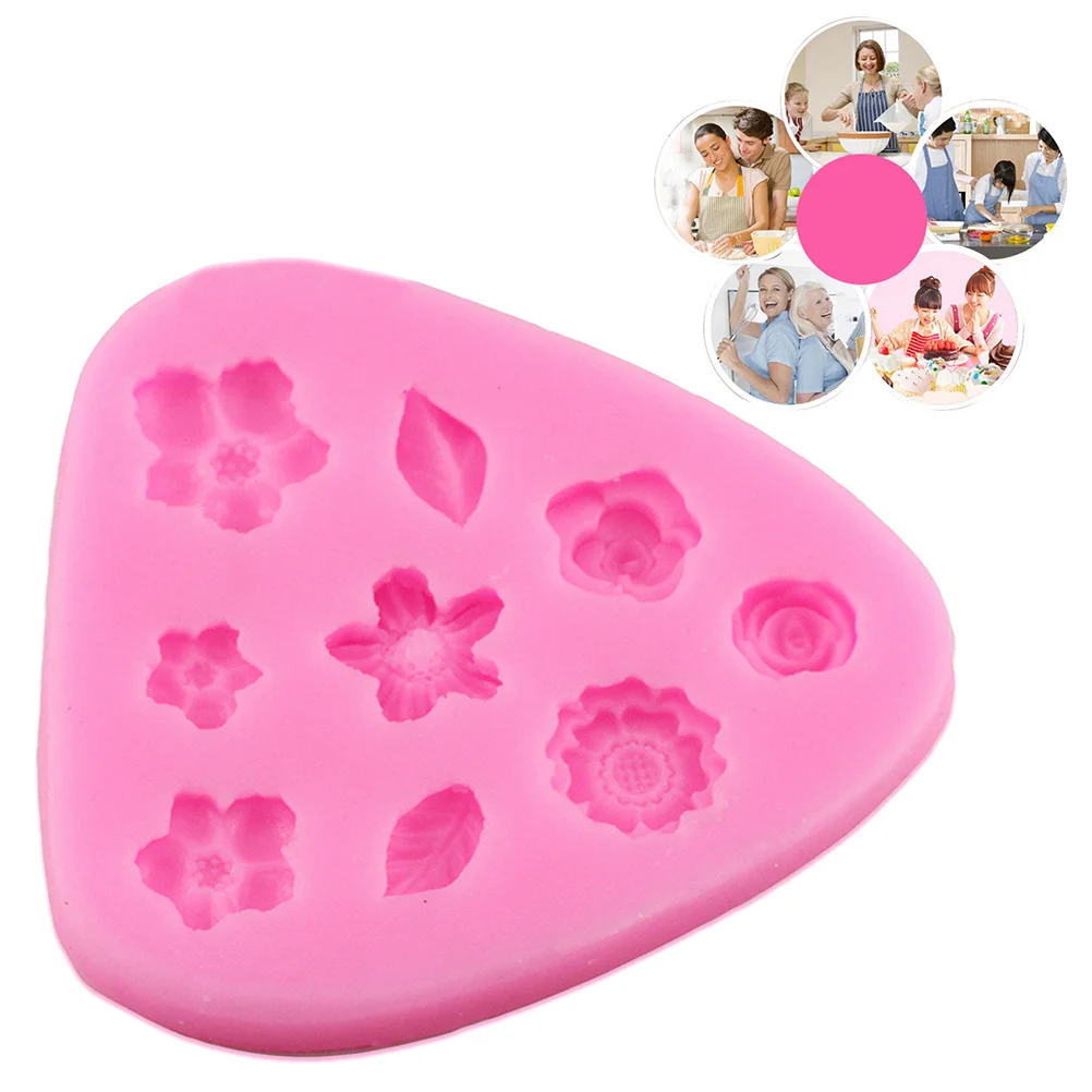 Mini Flower Silicone Cake Mold Pink Non-Stick Fondant Baking Mold for DIY Chocolate Candy Jelly Silicone Fondant Molds 
Mini Flower Silicone Cake Mold Pink Non-Stick Fondant Baking Mold for DIY Chocolate Candy Jelly Silicone Fondant Molds