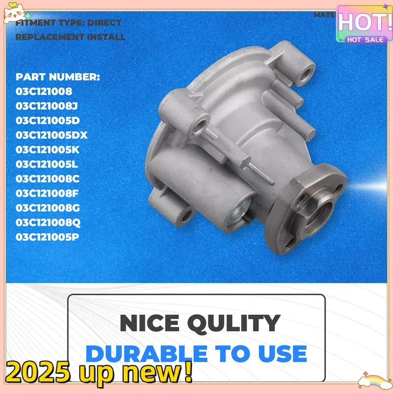 Superior-03C121008J Car Water Pump For VW Polo Golt Jetta Passat A3 S3 Skoda Fabia Seat Cordoba 2006-2015 03C121008 D/K/L/C
Superior-03C121008J Car Water Pump For VW Polo Golt Jetta Passat A3 S3 Skoda Fabia Seat Cordoba 2006-2015 03C121008 D/K/L/C