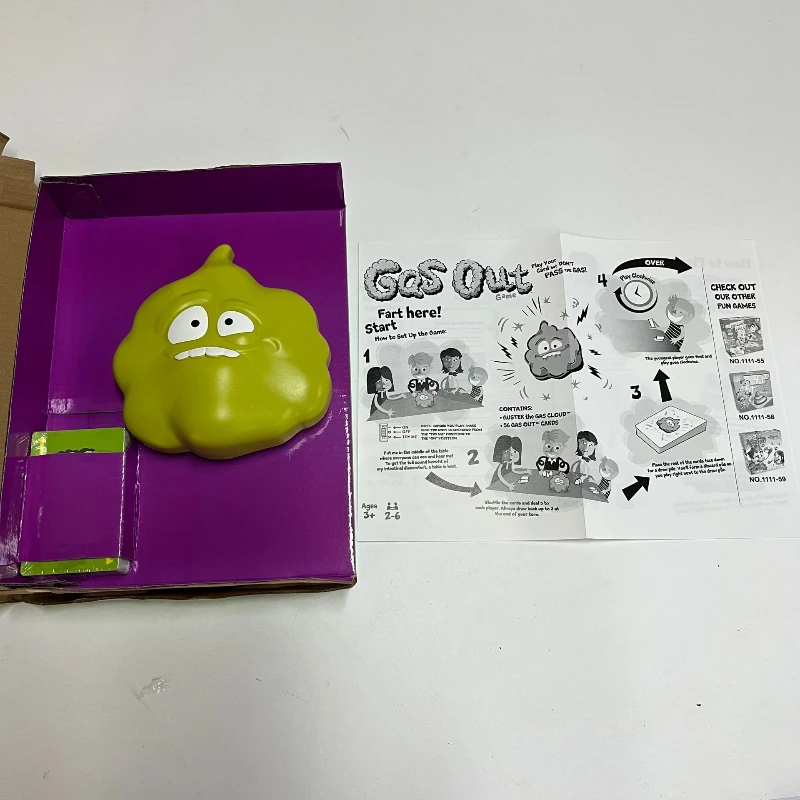 Montessori Interactive Toy Funny Fart Card Game Social Skill Training ParentChild Entertainment Age 6+ Suitable
Montessori Interactive Toy Funny Fart Card Game Social Skill Training ParentChild Entertainment Age 6+ Suitable