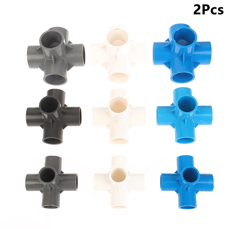 2Pcs 20/2532mm PVC Straight Elbow Cross Garden Water Connectors 5-Way Joint Aquarium Water Pipe Fittings
2Pcs 20/2532mm PVC Straight Elbow Cross Garden Water Connectors 5-Way Joint Aquarium Water Pipe Fittings