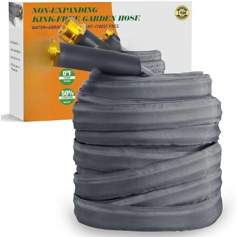 2025 Upgraded 100FT Non-Expanding Garden Hose, Ultra-Light & Flexible Water Hose - Burst-Resistant, Kink-Free, High-Pressure, Al
2025 Upgraded 100FT Non-Expanding Garden Hose, Ultra-Light & Flexible Water Hose - Burst-Resistant, Kink-Free, High-Pressure, Al