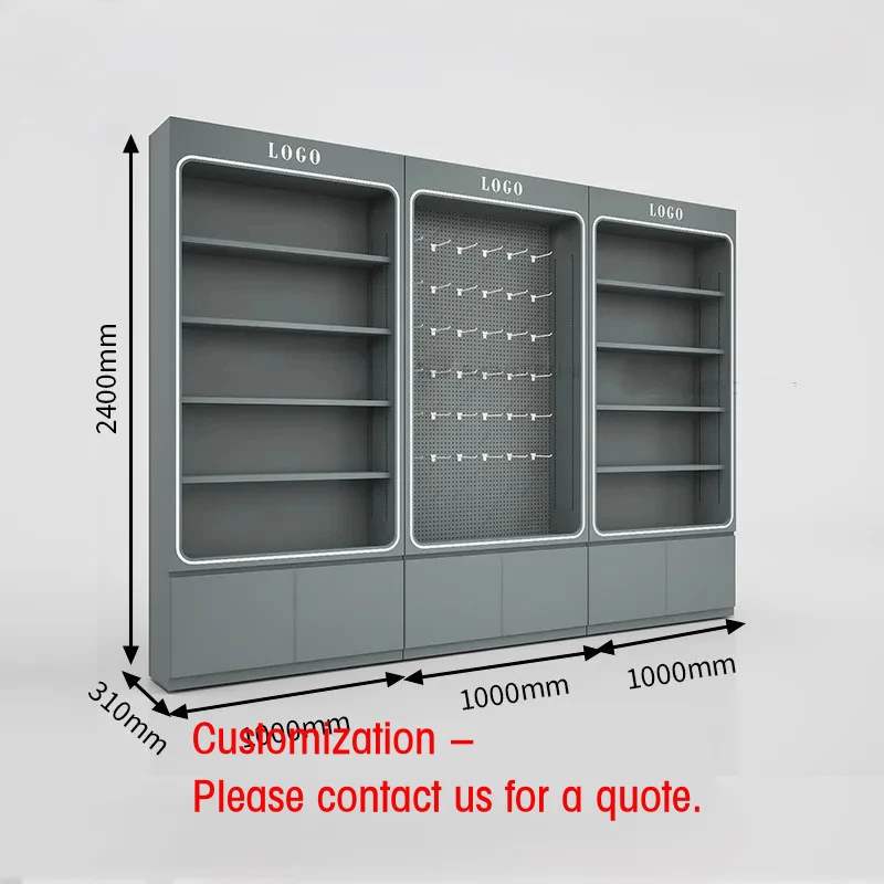 custom.Supermarket Heavy-Duty Display Stand Double-Sided with Different Sized Backboards Hooks Stylish Display of Various It
custom.Supermarket Heavy-Duty Display Stand Double-Sided with Different Sized Backboards Hooks Stylish Display of Various It