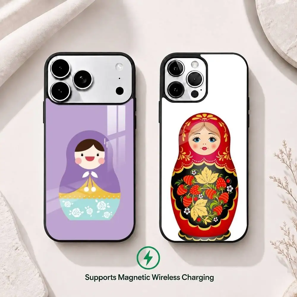 Russian Matryoshkas gift Phone Case For iPhone17,16,15,14,13,12,11 Plus,Pro Compatible with magnetic wireless charging
Russian Matryoshkas gift Phone Case For iPhone17,16,15,14,13,12,11 Plus,Pro Compatible with magnetic wireless charging