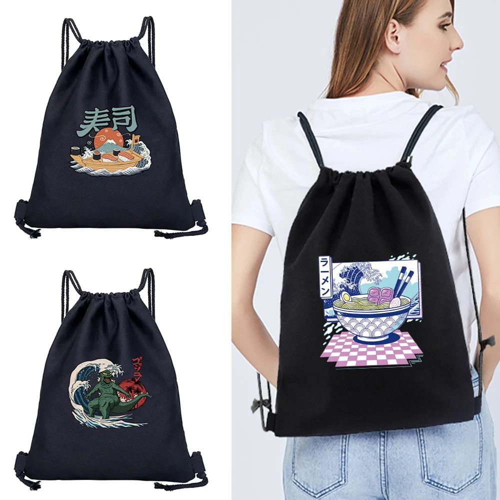 Foldable, Light, Washable and Sturdy Outdoor Drawstring Backpack Wave Series Printed Fitness Beach Bag.
Foldable, Light, Washable and Sturdy Outdoor Drawstring Backpack Wave Series Printed Fitness Beach Bag.