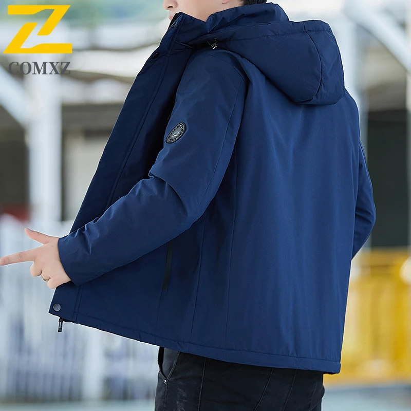 Men's Graphene Winter Coat Thermal Lined Hooded Puffer Jacket Windproof Waterproof Detachable Fur Collar Thickened Outdoor Parka
Men's Graphene Winter Coat Thermal Lined Hooded Puffer Jacket Windproof Waterproof Detachable Fur Collar Thickened Outdoor Parka