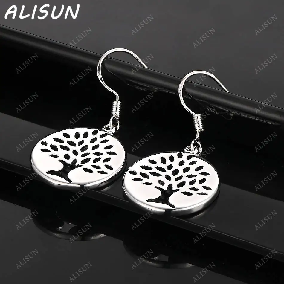 ALISUN 925 Sterling Silver Tree Earrings Drop Earrings For Women Charm Trend Birthday Gifts Fashion Party Fine Jewelry 
ALISUN 925 Sterling Silver Tree Earrings Drop Earrings For Women Charm Trend Birthday Gifts Fashion Party Fine Jewelry