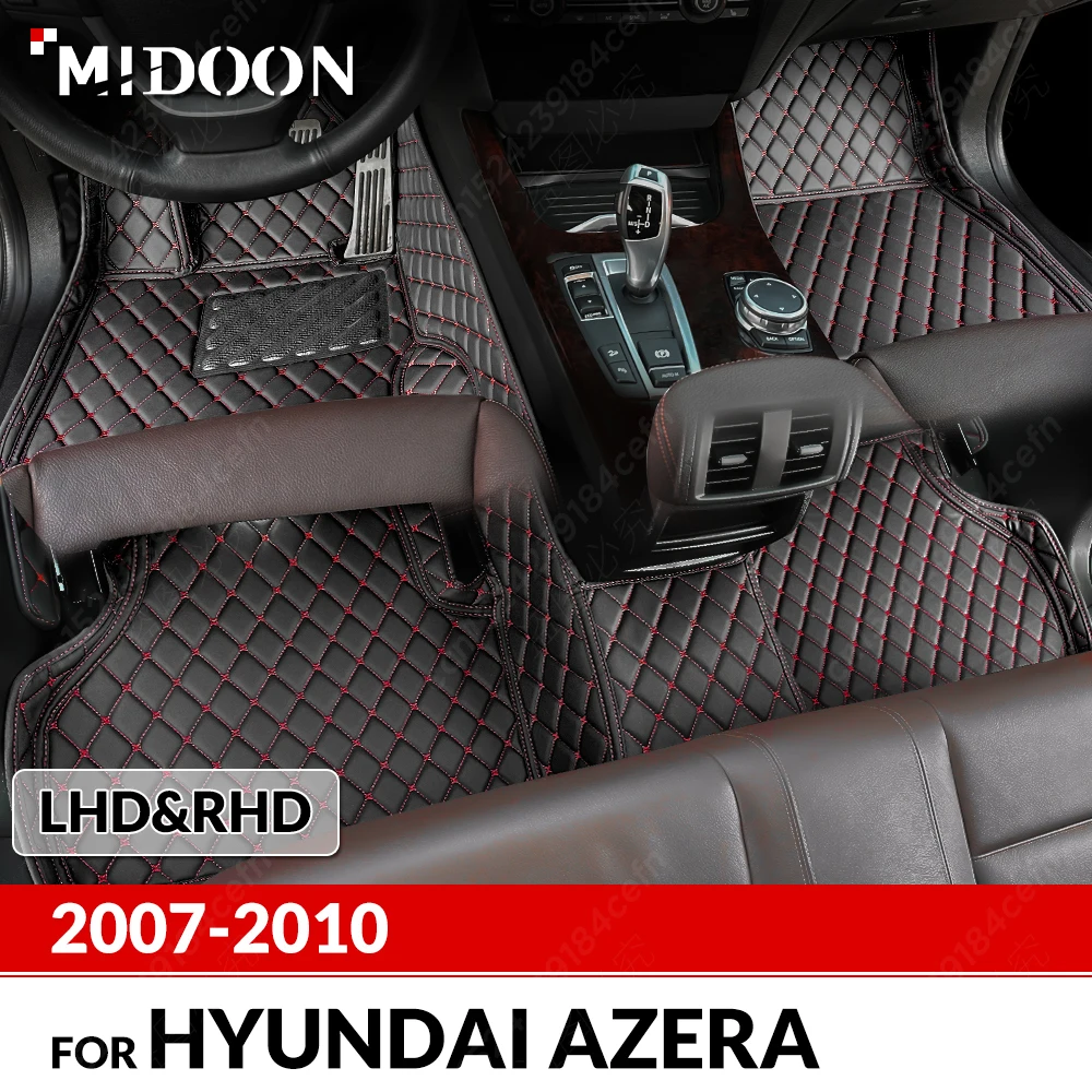 Автомобильные коврики для Hyundai Azera 2007 2008 2009 2010, изготовленные на заказ автомобильные подушечки для ног, автомобильный ковер, аксессуары для интерьера
Автомобильные коврики для Hyundai Azera 2007 2008 2009 2010, изготовленные на заказ автомобильные подушечки для ног, автомобильный ковер, аксессуары для интерьера