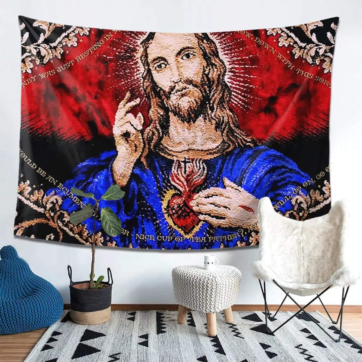 Отец Тед Странный диван Гобелен Украшение Художественные эстетические гобелены для гостиной Спальня Домашняя настенная ткань Настенная подвеска
Отец Тед Странный диван Гобелен Украшение Художественные эстетические гобелены для гостиной Спальня Домашняя настенная ткань Настенная подвеска