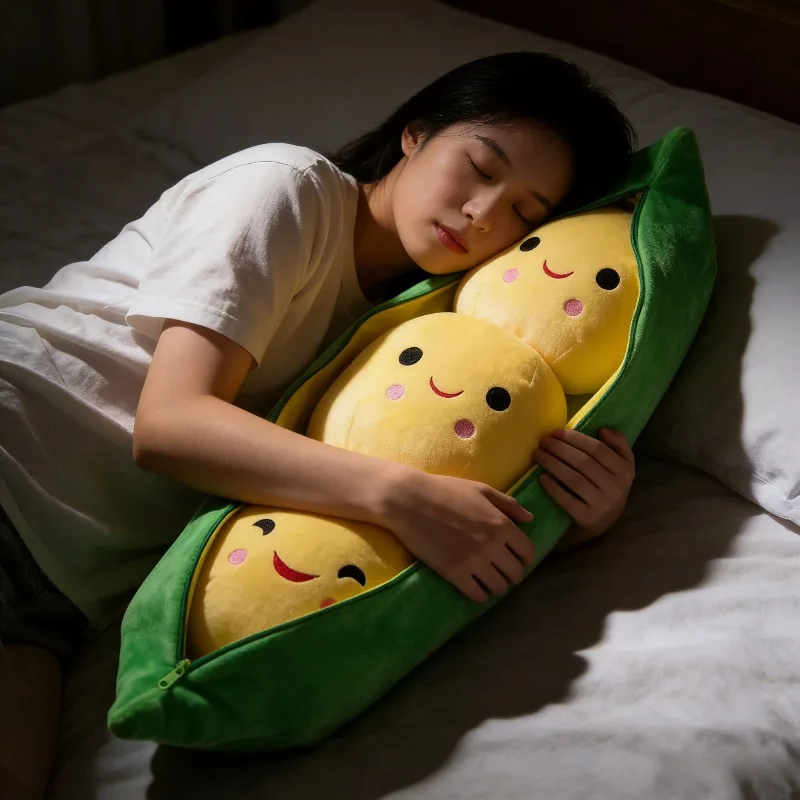 Cute Pea Pod Plush Toy Couple Bean Pillow Valentine Gift for Couples Cozy Stuffed Animal
Cute Pea Pod Plush Toy Couple Bean Pillow Valentine Gift for Couples Cozy Stuffed Animal