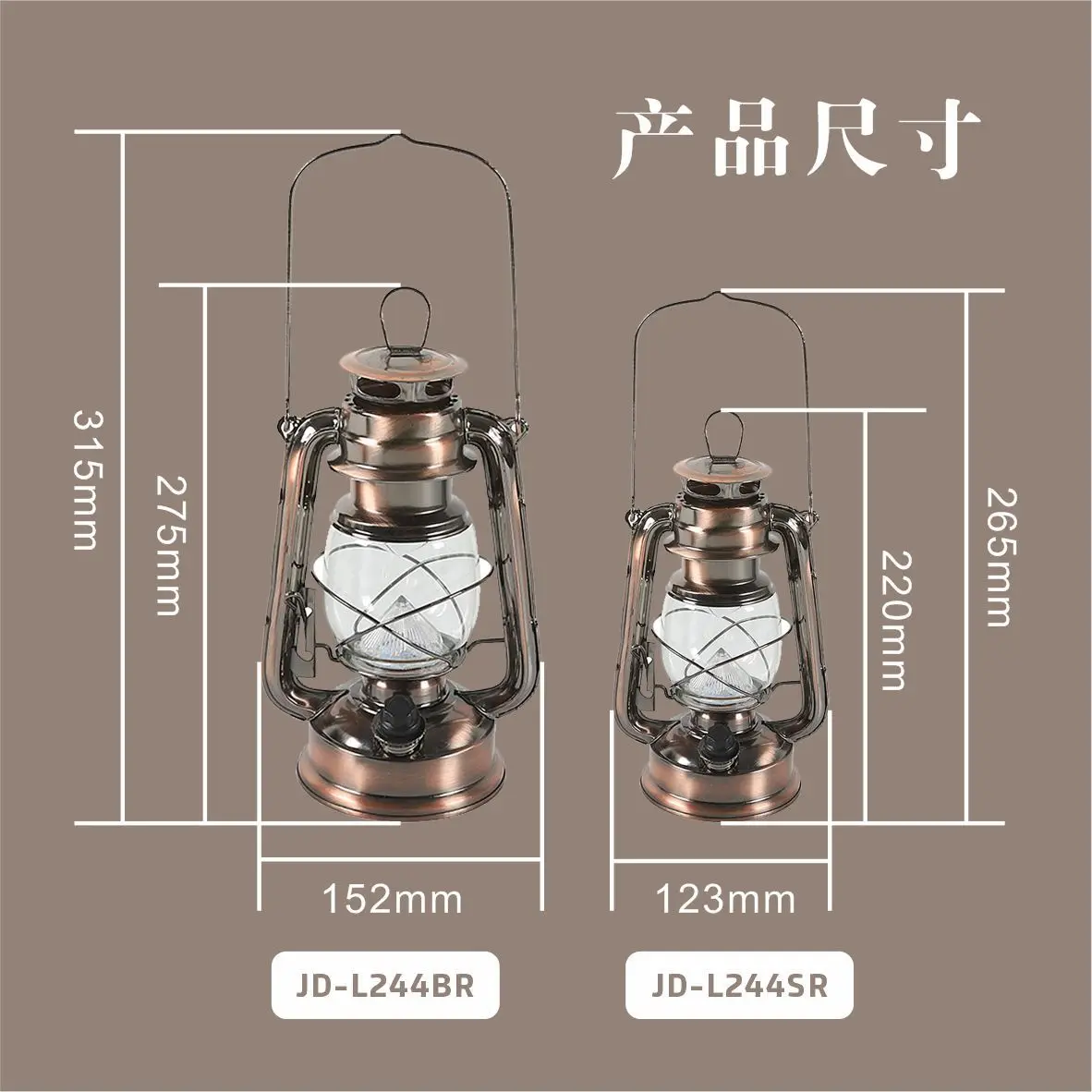 Rechargeable retro lamp LED retro outdoor camping light camp portable light
Rechargeable retro lamp LED retro outdoor camping light camp portable light
