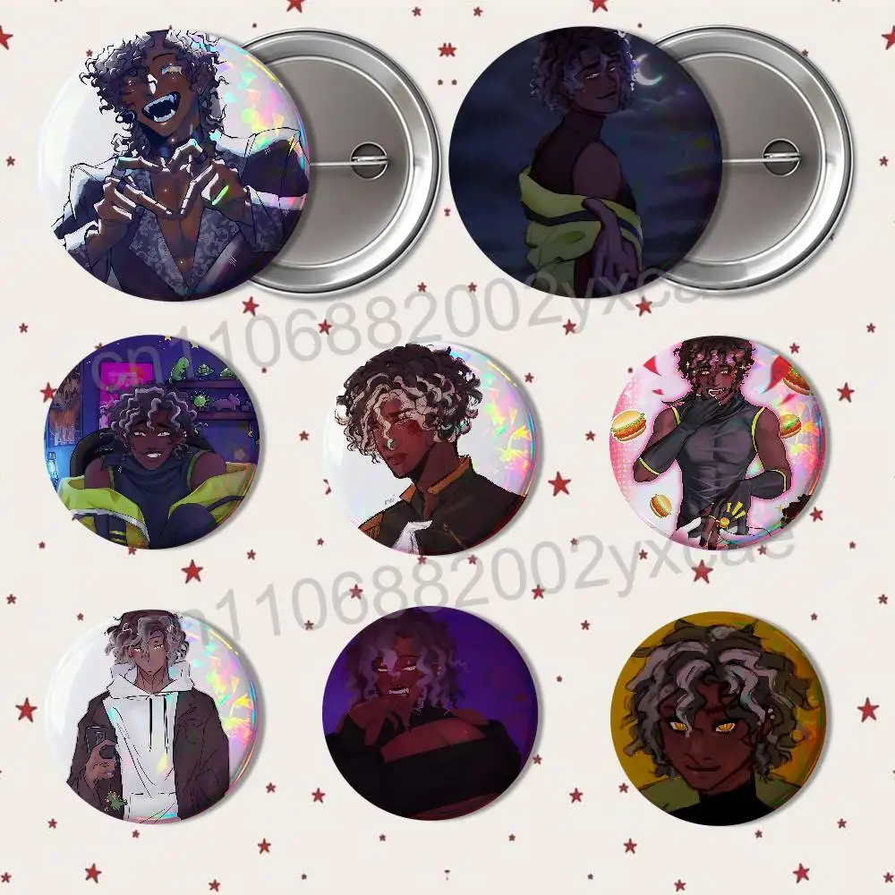 LOVE ERROR143 GAME Micah Yujin Badges Badges On Backpack Jacket Cartoon Round Brooches Acrylic Button Pins Collection Gifts
LOVE ERROR143 GAME Micah Yujin Badges Badges On Backpack Jacket Cartoon Round Brooches Acrylic Button Pins Collection Gifts
