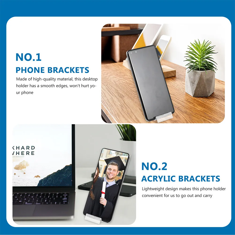 20 шт. прозрачных держателей для телефонов, прочная пластиковая подставка для хранения, простой дизайн, настольная подставка для дома и офиса
20 шт. прозрачных держателей для телефонов, прочная пластиковая подставка для хранения, простой дизайн, настольная подставка для дома и офиса