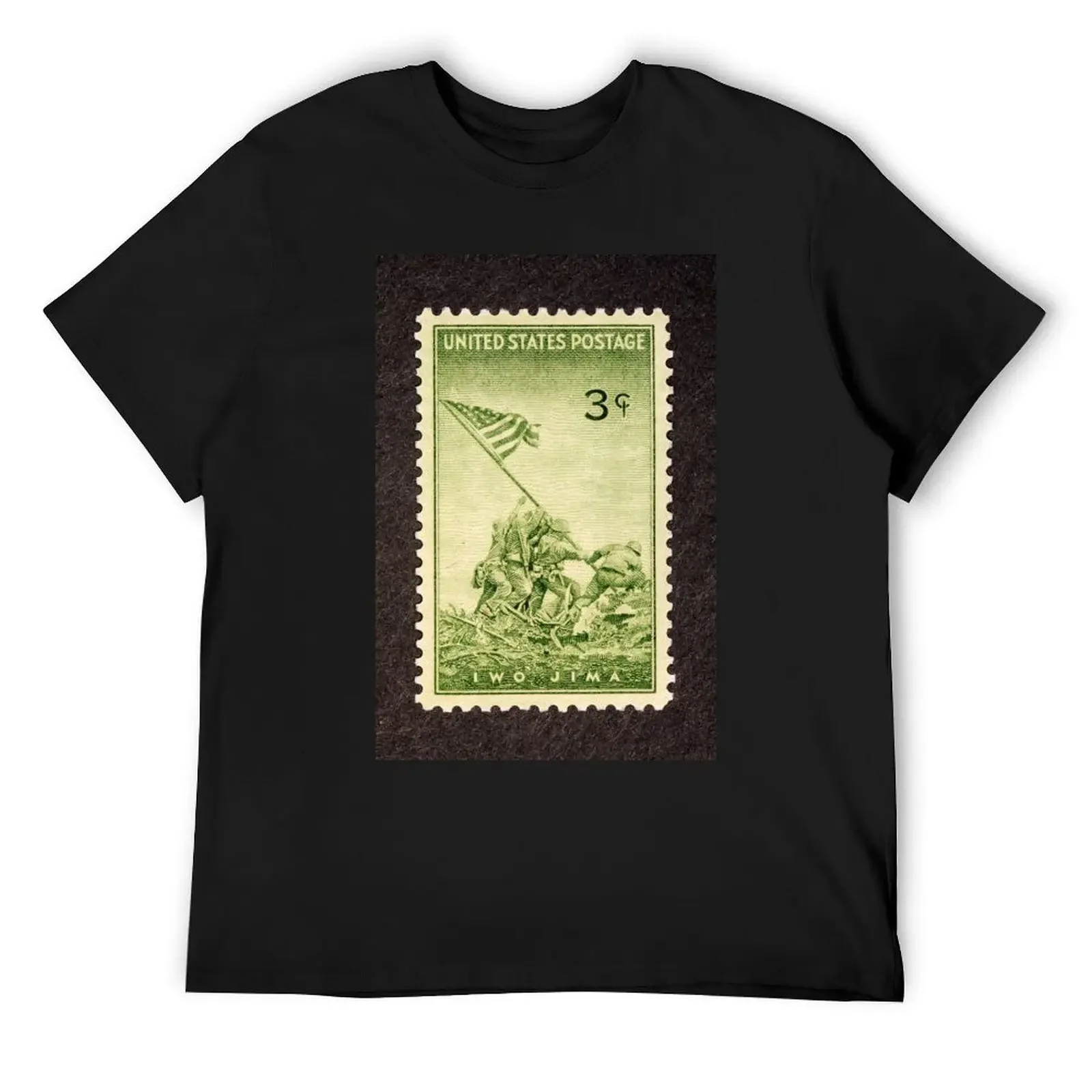 1945 3c Iwo Jima Postage Stamp T-Shirt plus size tops designer shirts essential t shirt summer clothes men graphic t shirts
1945 3c Iwo Jima Postage Stamp T-Shirt plus size tops designer shirts essential t shirt summer clothes men graphic t shirts