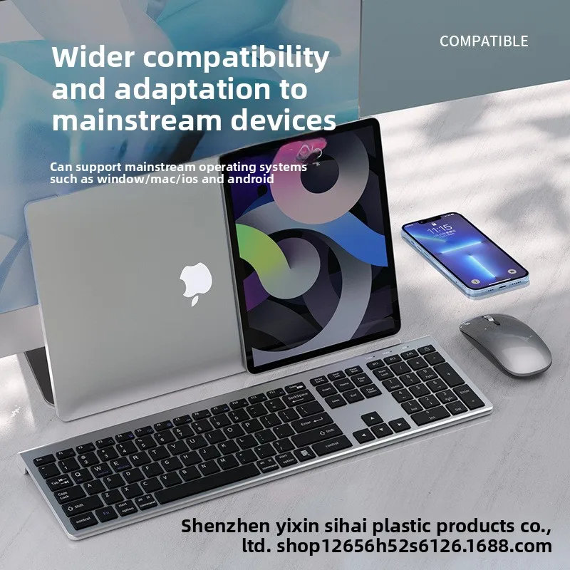 Wireless Dual-Mode Bluetooth Keyboard with Scissor Switch 309 Three-Zone Keyboard USB Type-C Charging for Laptop
Wireless Dual-Mode Bluetooth Keyboard with Scissor Switch 309 Three-Zone Keyboard USB Type-C Charging for Laptop