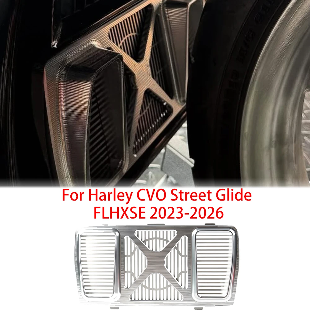 Motorcycle Radiator Guard Oil Cooler Grille Cover CNC Aluminum Protector For Harley M8 Touring Street Glide Road Glide 2024-2026
Motorcycle Radiator Guard Oil Cooler Grille Cover CNC Aluminum Protector For Harley M8 Touring Street Glide Road Glide 2024-2026