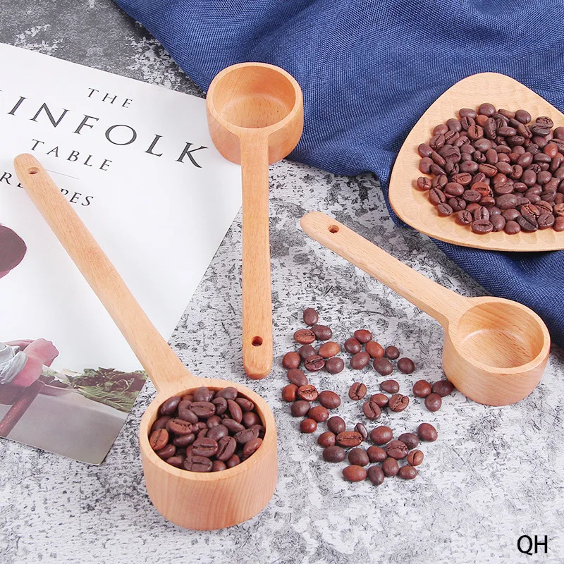 Wooden Coffee Scoops Simple and Fashionable Household Long Handle Measuring Spoon Kitchen Seasoning Spoon
Wooden Coffee Scoops Simple and Fashionable Household Long Handle Measuring Spoon Kitchen Seasoning Spoon