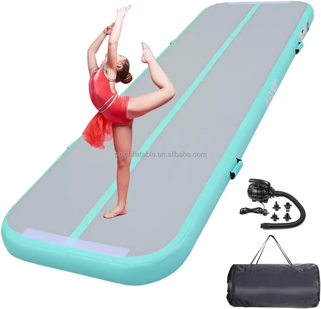 CustomGymnastics Tumbling Inflatable Air Track Rolls Gym Eco Friendly Tumbling Mat Home Folding Inflatable Gymnastics Mat Yoga M
CustomGymnastics Tumbling Inflatable Air Track Rolls Gym Eco Friendly Tumbling Mat Home Folding Inflatable Gymnastics Mat Yoga M