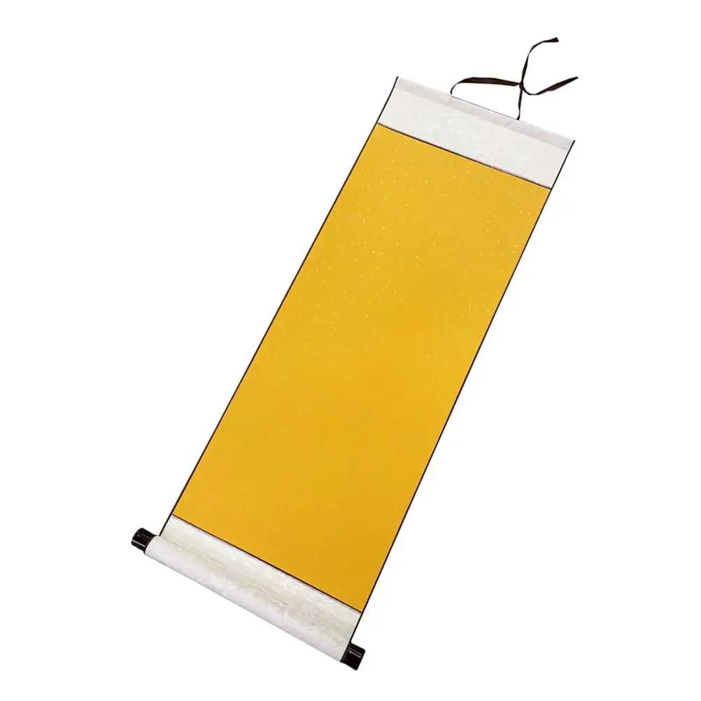 Blank Calligraphy 40x120cm Golden Rice Paper for Chinese Painting Watercolor Wall Hanging Decor Beginner Gift
Blank Calligraphy 40x120cm Golden Rice Paper for Chinese Painting Watercolor Wall Hanging Decor Beginner Gift