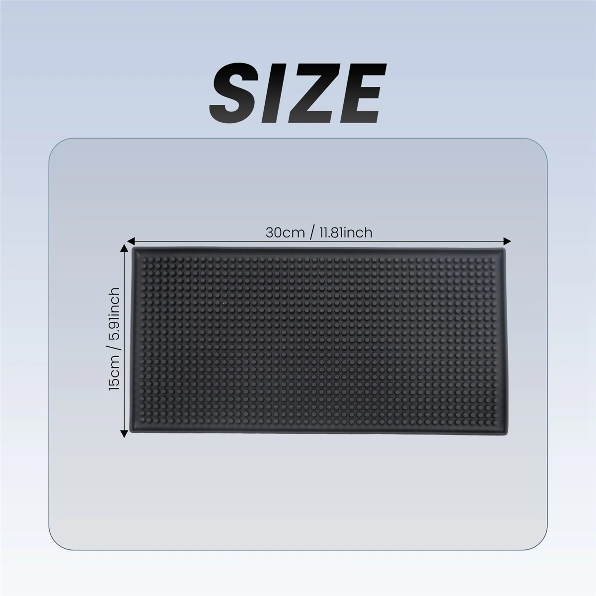 Новый 3 упаковки черного барного коврика, коврик для сушки стекла, коврик для сушки коктейлей, сервисный коврик для столешницы (12 дюймов (Д) x 6 дюймов (Ш))
Новый 3 упаковки черного барного коврика, коврик для сушки стекла, коврик для сушки коктейлей, сервисный коврик для столешницы (12 дюймов (Д) x 6 дюймов (Ш))