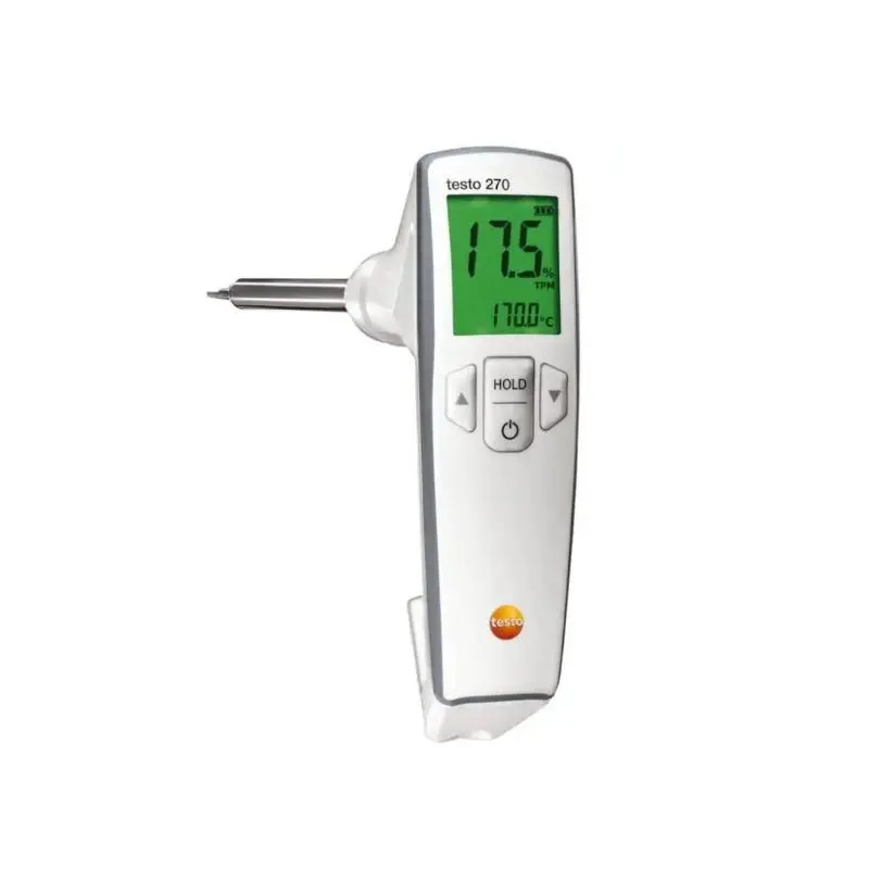 Testo 270 тестер кулинарного масла с контрольным маслом (номер детали 0563 2750 01)
Testo 270 тестер кулинарного масла с контрольным маслом (номер детали 0563 2750 01)