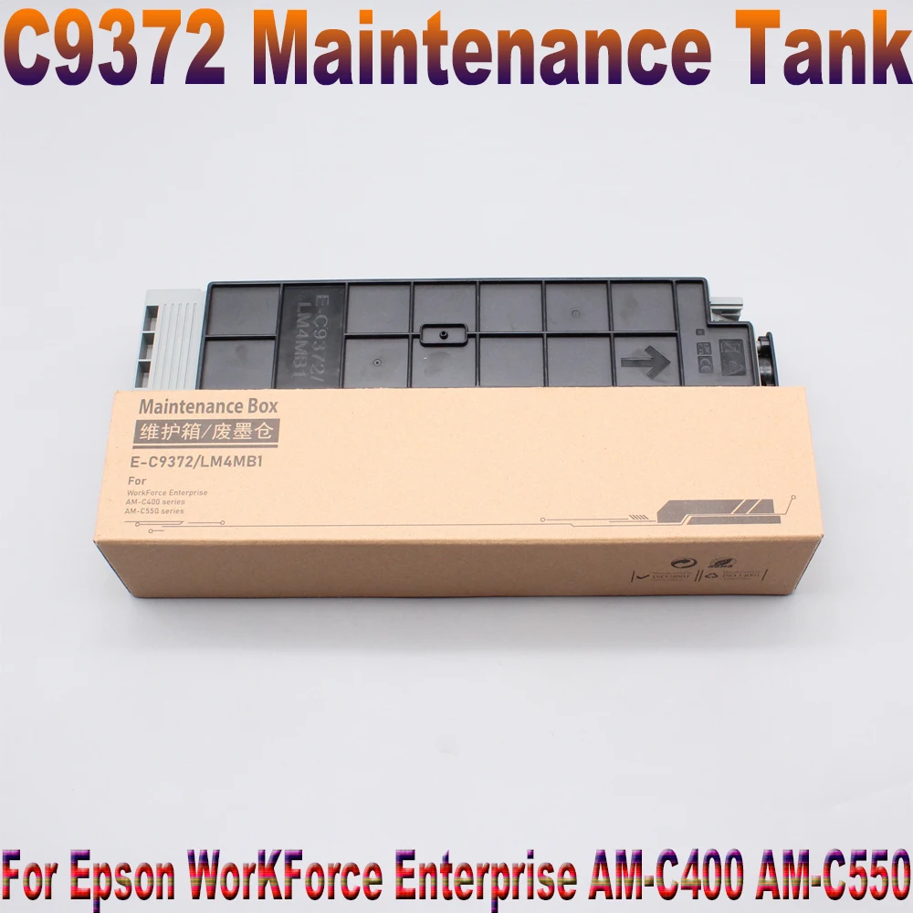 C9372 для коробки для обслуживания Epson, контейнер для отработанных чернил EPSON, коробка для сбора отработанных чернил, принтер серии WorkForce EnterpriseAM-C550 AM-C400
C9372 для коробки для обслуживания Epson, контейнер для отработанных чернил EPSON, коробка для сбора отработанных чернил, принтер серии WorkForce EnterpriseAM-C550 AM-C400