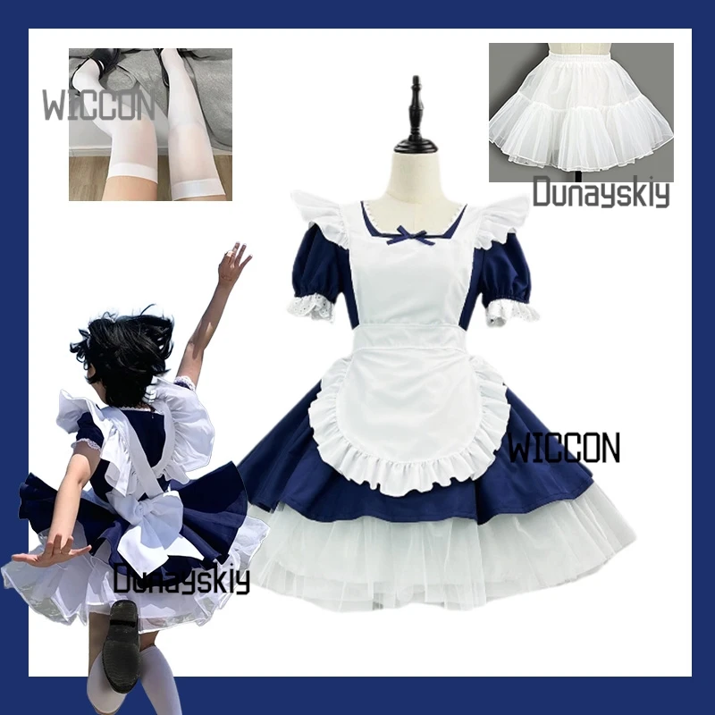 Plus Size Angel Maid Cosplay Dress - Anime Lolita Gothic Kawaii Costume cosplay for Women Lace Apron Frilly Skirt
Plus Size Angel Maid Cosplay Dress - Anime Lolita Gothic Kawaii Costume cosplay for Women Lace Apron Frilly Skirt