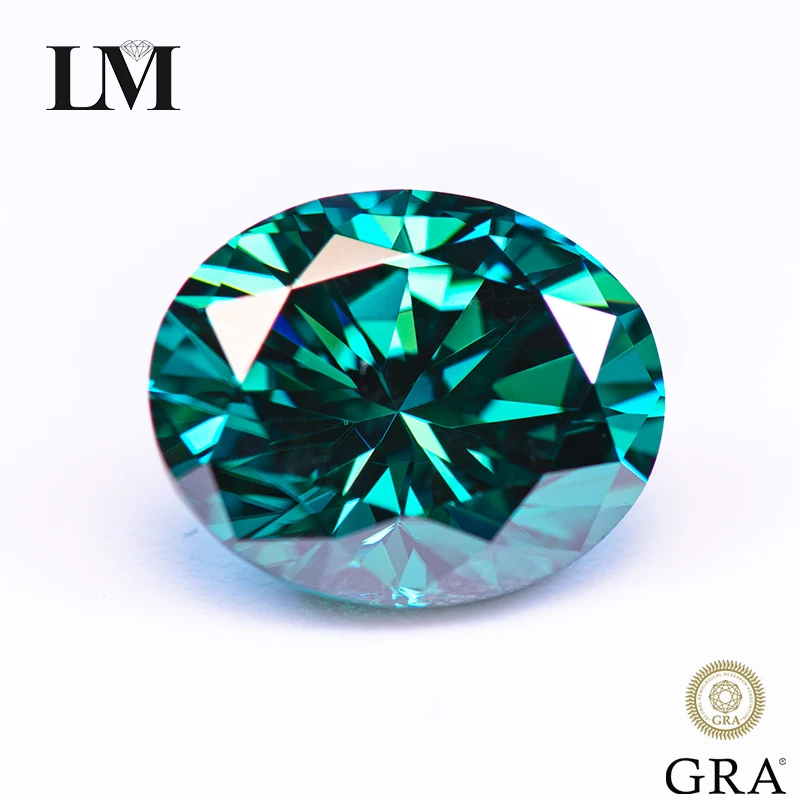 Moissanite Stone Oval Cut Emerald Green Natural Color Lab Grown Gemstone For Charms DIY Jewelry Making With GRA Certificate
Moissanite Stone Oval Cut Emerald Green Natural Color Lab Grown Gemstone For Charms DIY Jewelry Making With GRA Certificate