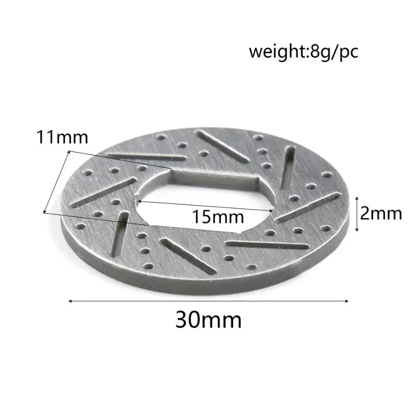 Metal KYOIF415 Brake Rotor (30mm/MP9) IF415 for Kyosho MP10 MP9 1/8 RC Car Upgrade Parts Accessories
Metal KYOIF415 Brake Rotor (30mm/MP9) IF415 for Kyosho MP10 MP9 1/8 RC Car Upgrade Parts Accessories