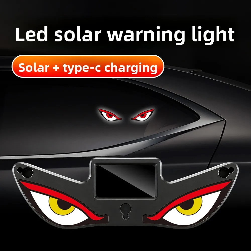 Solar ambient light with “Demon’s Eye”LEDwireless installation with adjustable color/modes.Can be charged via USB or solar power
Solar ambient light with “Demon’s Eye”LEDwireless installation with adjustable color/modes.Can be charged via USB or solar power