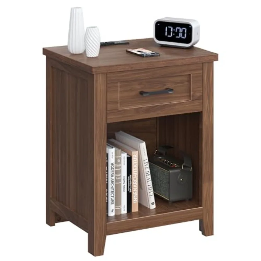 Прикроватная тумбочка в стиле фермерского дома с зарядной станцией и большим хранилищем, современные приставные столики с розетками, USB-портами и портами Type-C, простая сборка
Прикроватная тумбочка в стиле фермерского дома с зарядной станцией и большим хранилищем, современные приставные столики с розетками, USB-портами и портами Type-C, простая сборка