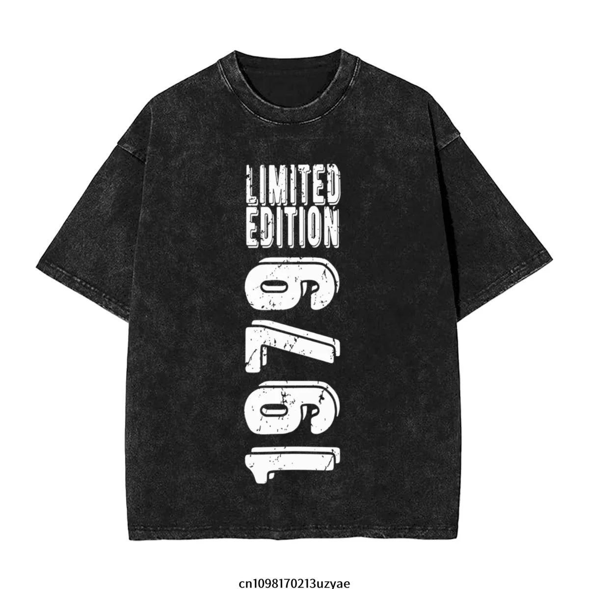 Gifts Born In 1979 Limited Edition Men's Vintage Cotton Short Sleeve T-Shirt Summer Hip Hop Tee shirt
Gifts Born In 1979 Limited Edition Men's Vintage Cotton Short Sleeve T-Shirt Summer Hip Hop Tee shirt