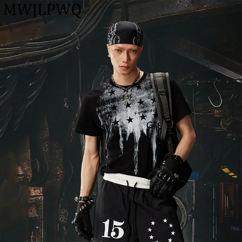 MWJLPWQ Men's New Ins Street Style American Short Printed T-Shirt For Men Short-Sleeve Loose Fit Summer Casual Cotton Tops 14824
MWJLPWQ Men's New Ins Street Style American Short Printed T-Shirt For Men Short-Sleeve Loose Fit Summer Casual Cotton Tops 14824