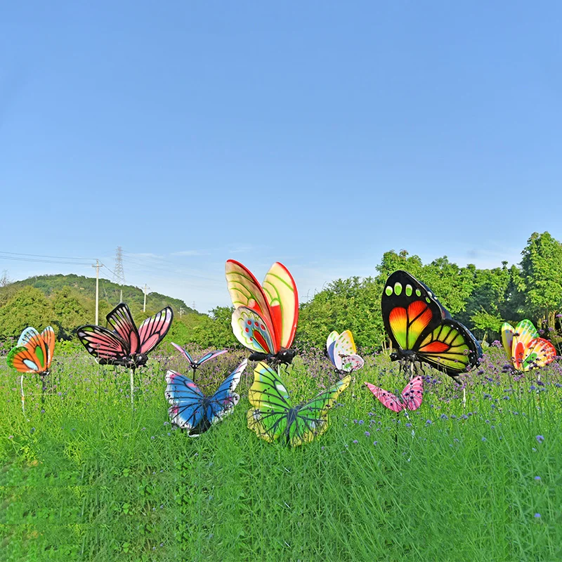Outdoor butterfly fiberglass sculpture simulation animal sketch courtyard flower sea lawn garden micro landscape decoration orna
Outdoor butterfly fiberglass sculpture simulation animal sketch courtyard flower sea lawn garden micro landscape decoration orna